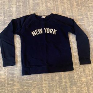Girls Crewcuts New York Sweatshirt